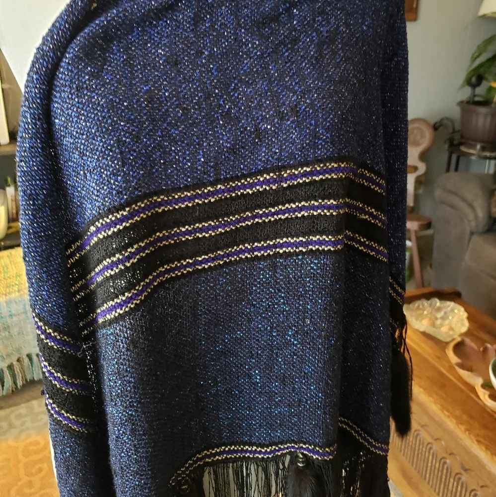 VINTAGE Zonda Nellis shawl - Picture 2 of 6